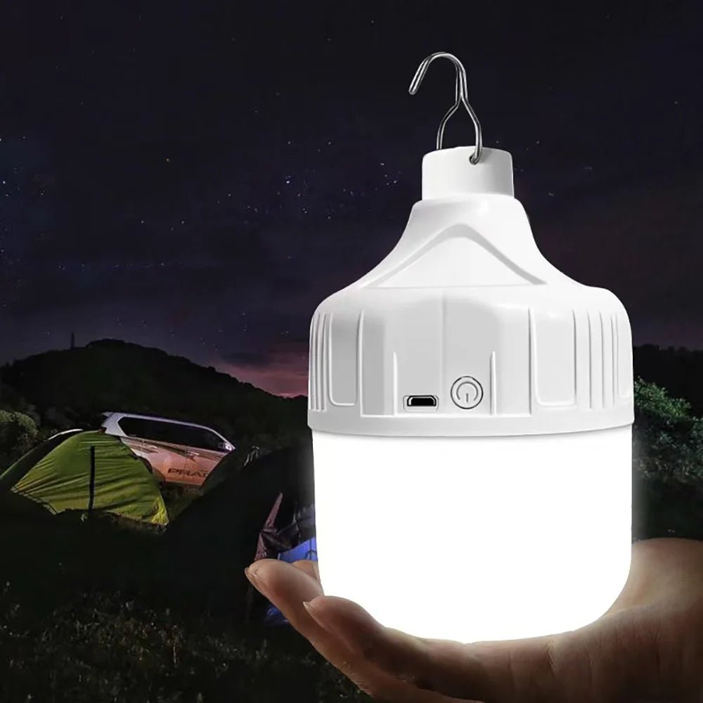 Portable USB Rechargeable LED Camping Lamp with 3 Lighting Modes 0