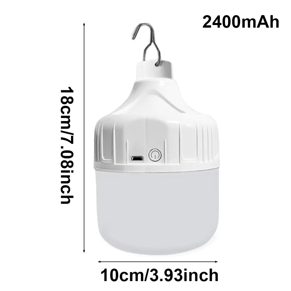 Portable USB Rechargeable LED Camping Lamp with 3 Lighting Modes 8