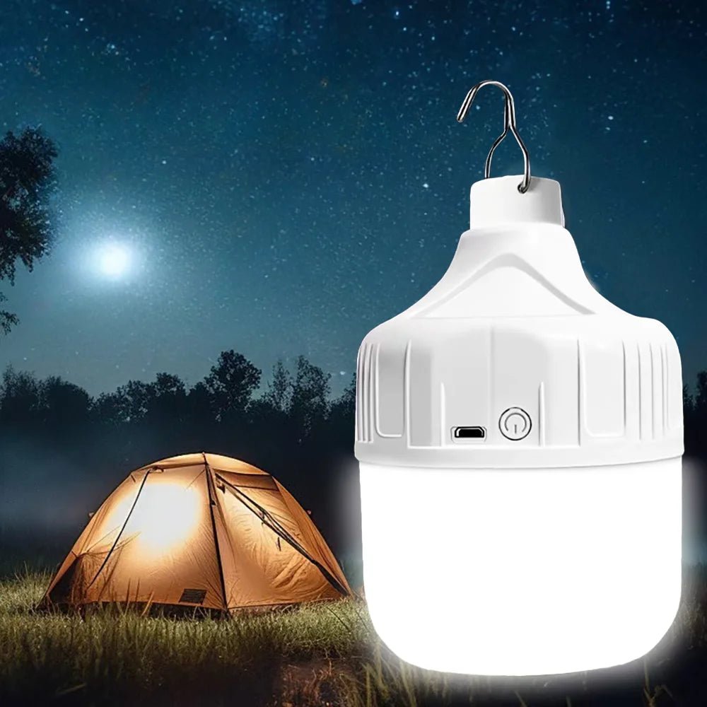 Portable USB Rechargeable LED Camping Lamp with 3 Lighting Modes 2