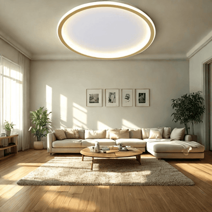 GLOWLITH – Lampada da soffitto LED scandinava per un'illuminazione moderna e senza abbagliamento