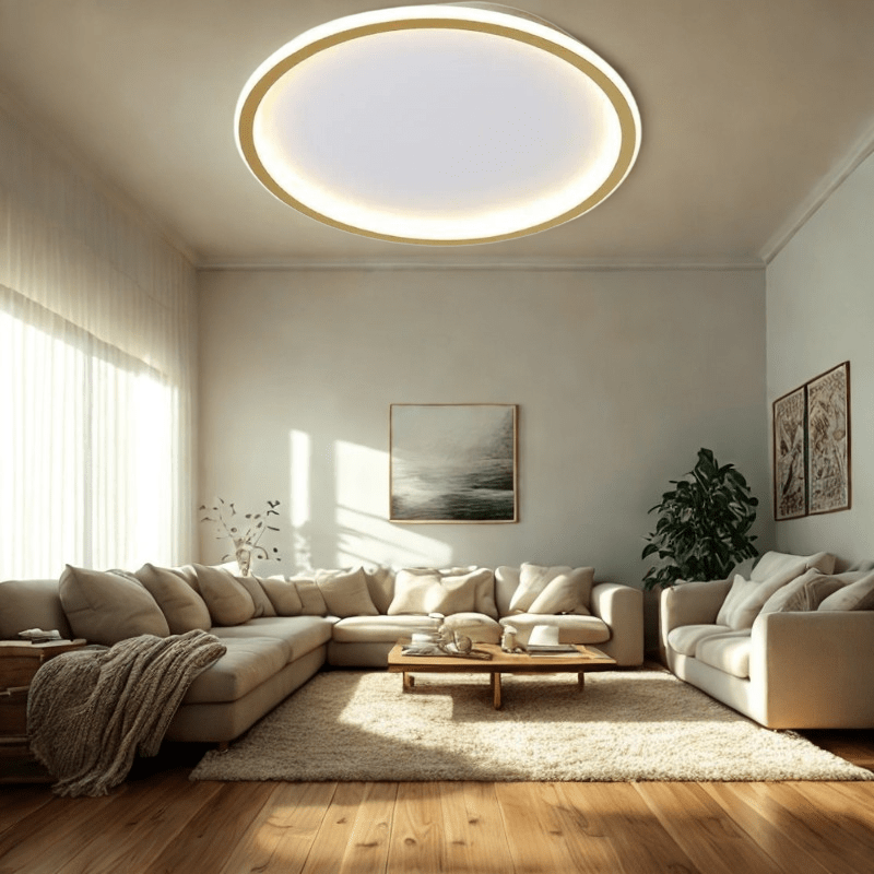 GLOWLITH – Lampada da soffitto LED scandinava per un'illuminazione moderna e senza abbagliamento