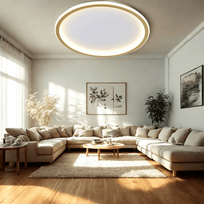 GLOWLITH – Lampada da soffitto LED scandinava per un'illuminazione moderna e senza abbagliamento