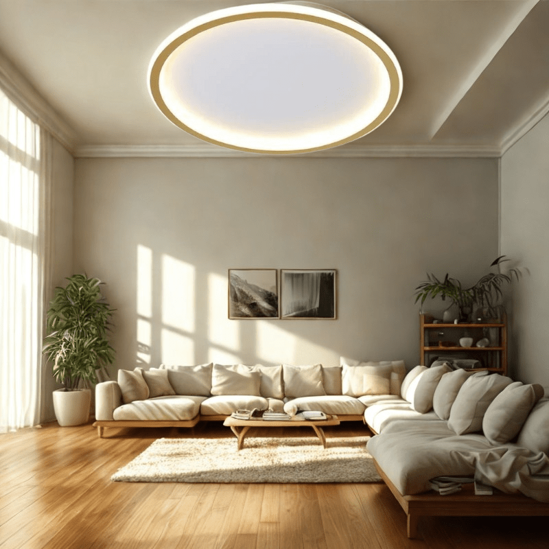 GLOWLITH – Lampada da soffitto LED scandinava per un'illuminazione moderna e senza abbagliamento