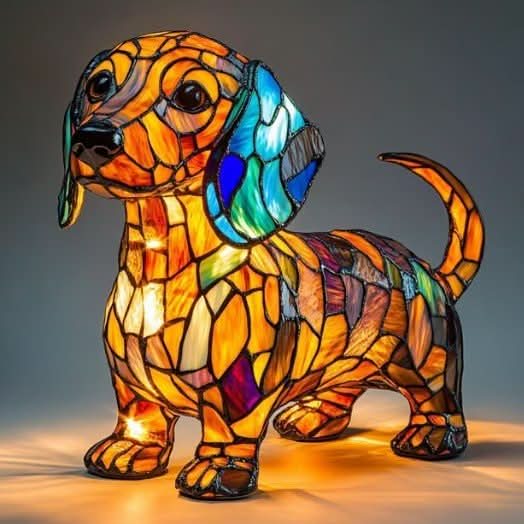 Artistic LED Night Lamp - Animal Statue Home Decoration 9