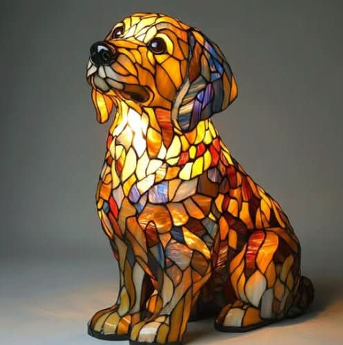 Artistic LED Night Lamp - Animal Statue Home Decoration 16