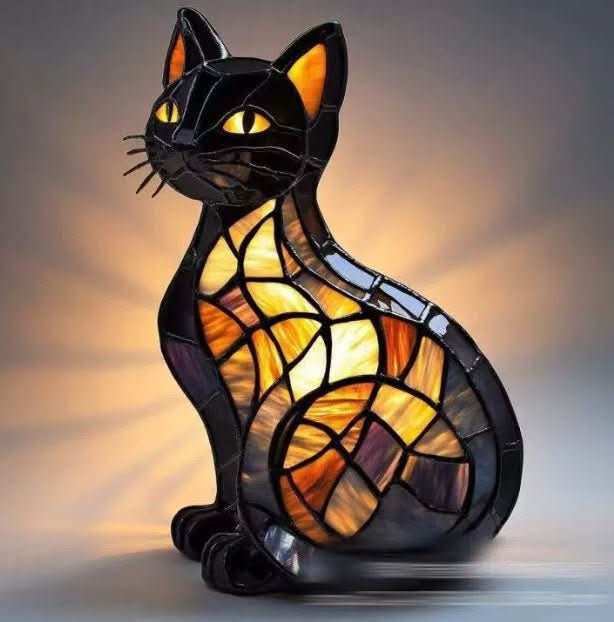 Artistic LED Night Lamp - Animal Statue Home Decoration 1