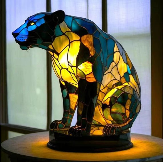 Artistic LED Night Lamp - Animal Statue Home Decoration 2