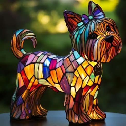 Artistic LED Night Lamp - Animal Statue Home Decoration 20