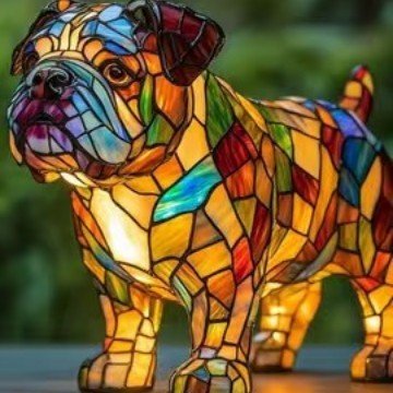 Artistic LED Night Lamp - Animal Statue Home Decoration 14