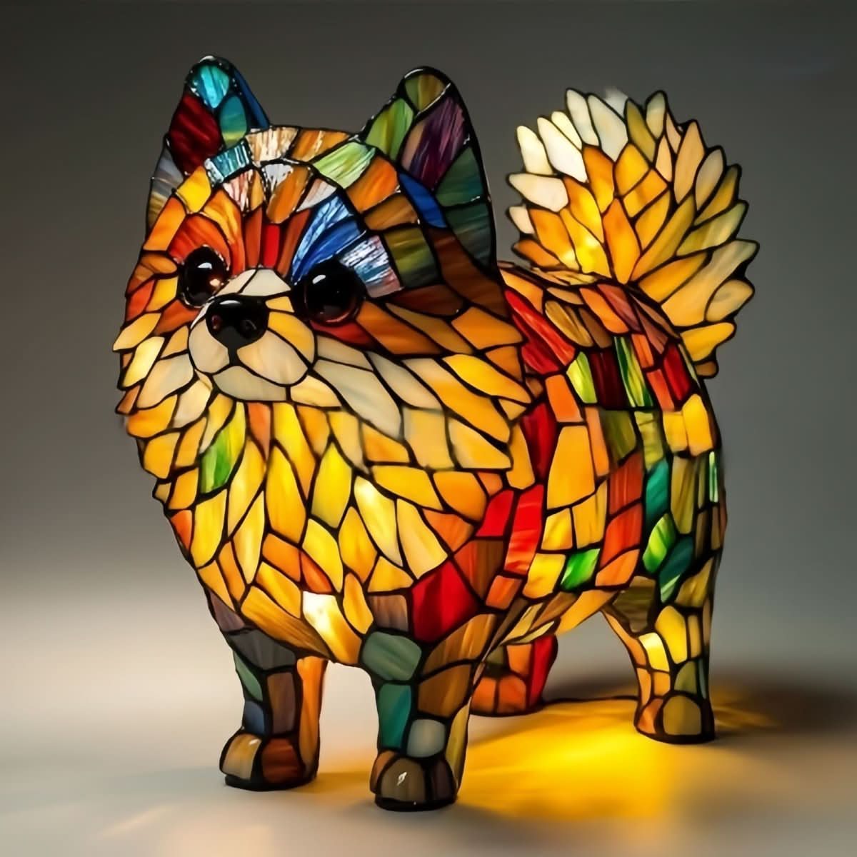 Artistic LED Night Lamp - Animal Statue Home Decoration 15