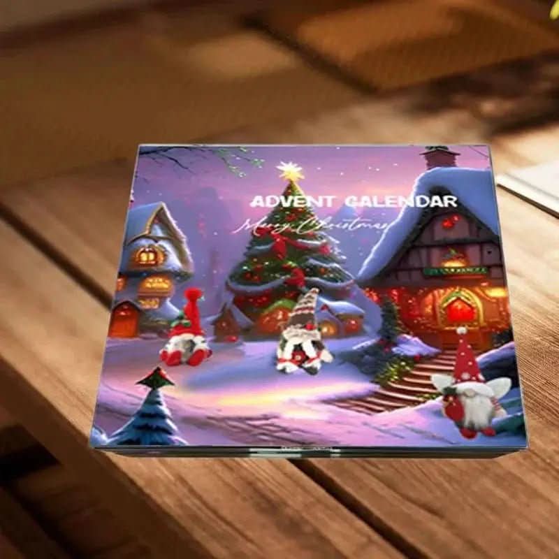 Whimsical Gnome Advent Calendar - 24 Handmade Christmas Countdown Gnomes 3