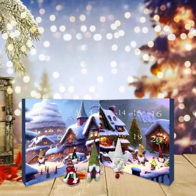 Whimsical Gnome Advent Calendar - 24 Handmade Christmas Countdown Gnomes 2