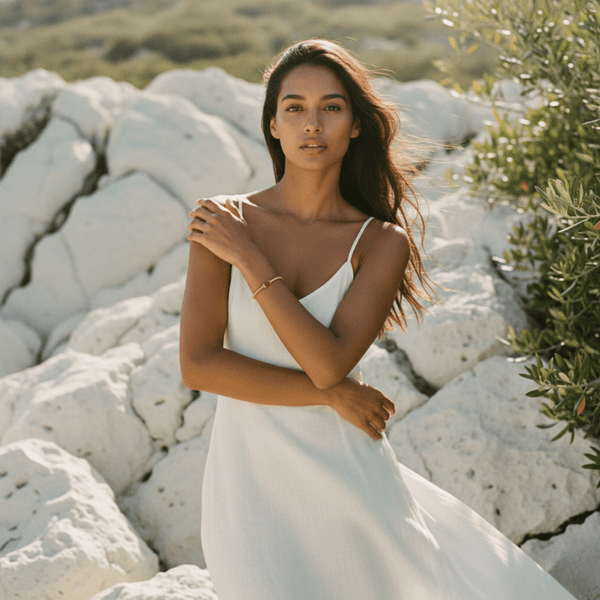 Bracciale con Pietra di Nascita in Oro dal Design Elegante con Perline per uno Stile Personalizzato