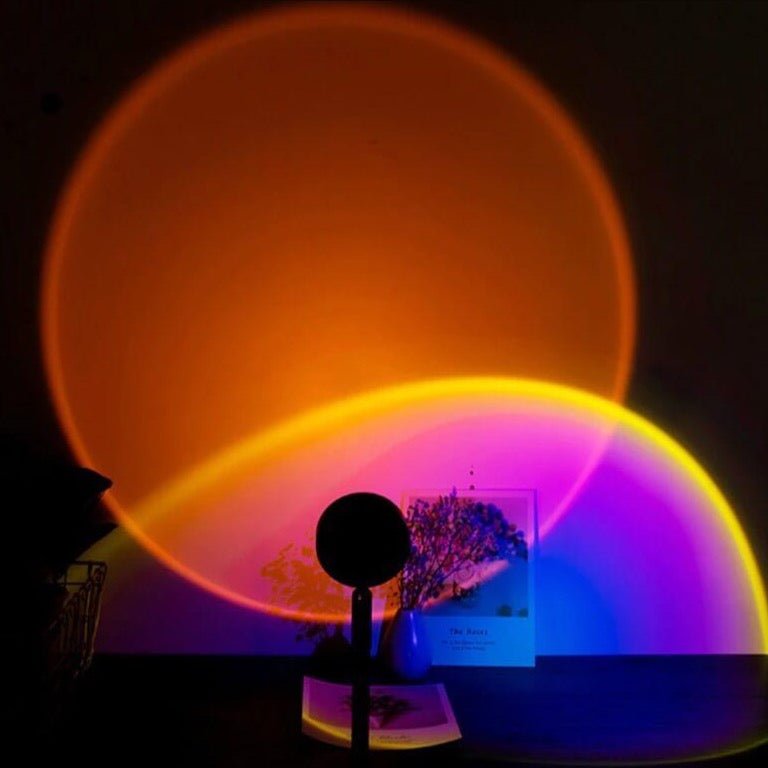 Golden Glow - Sunset lamp for atmospheric lighting indoors 4