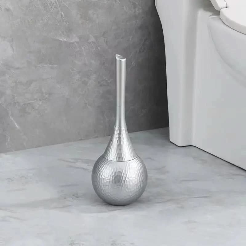 GoldenLuxe Sculpted Toilet Brush | Luxury Bathroom Accessory | Modern Gold Design | Hygienic Cleaning Tool 10
