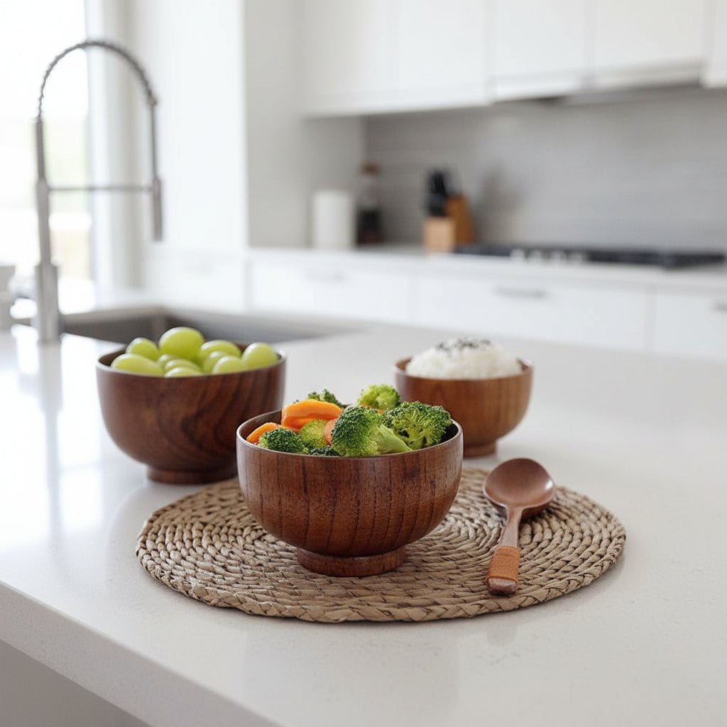 GREENPLATE – Eco-Friendly Wooden Bowl for Sustainable Dining 0