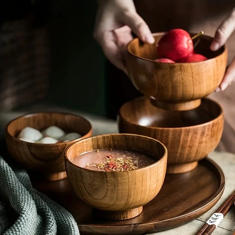 GREENPLATE – Eco-Friendly Wooden Bowl for Sustainable Dining 6