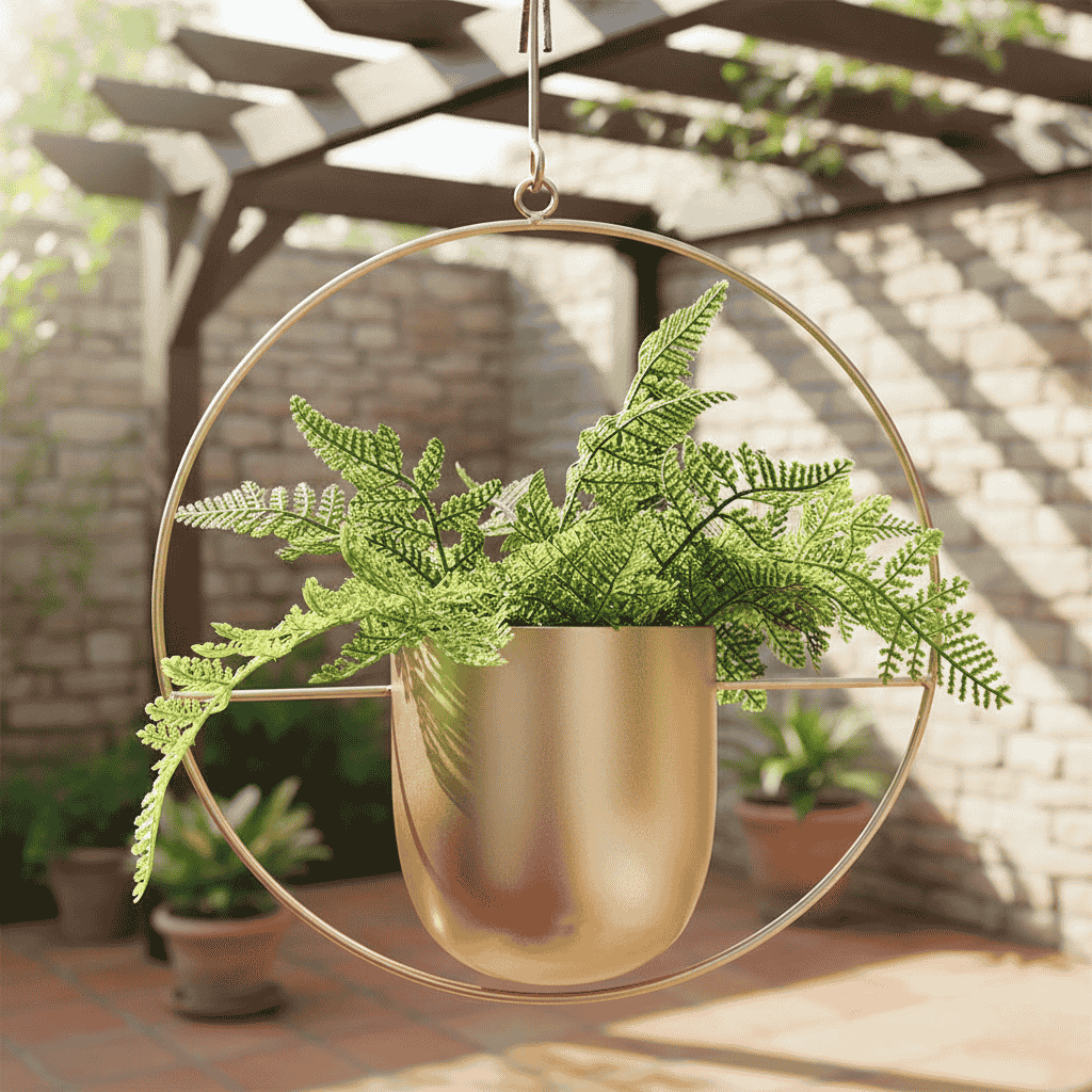 PLANTFORM – Modern Minimalist Wall Plant Hanger with Adjustable Chain for Clean Interior Styling 0