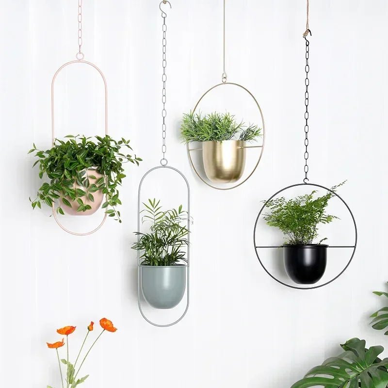 PLANTFORM – Modern Minimalist Wall Plant Hanger with Adjustable Chain for Clean Interior Styling 1