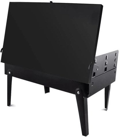 Grillmate fold - foldable garden grill made of steel for camping & garden 1