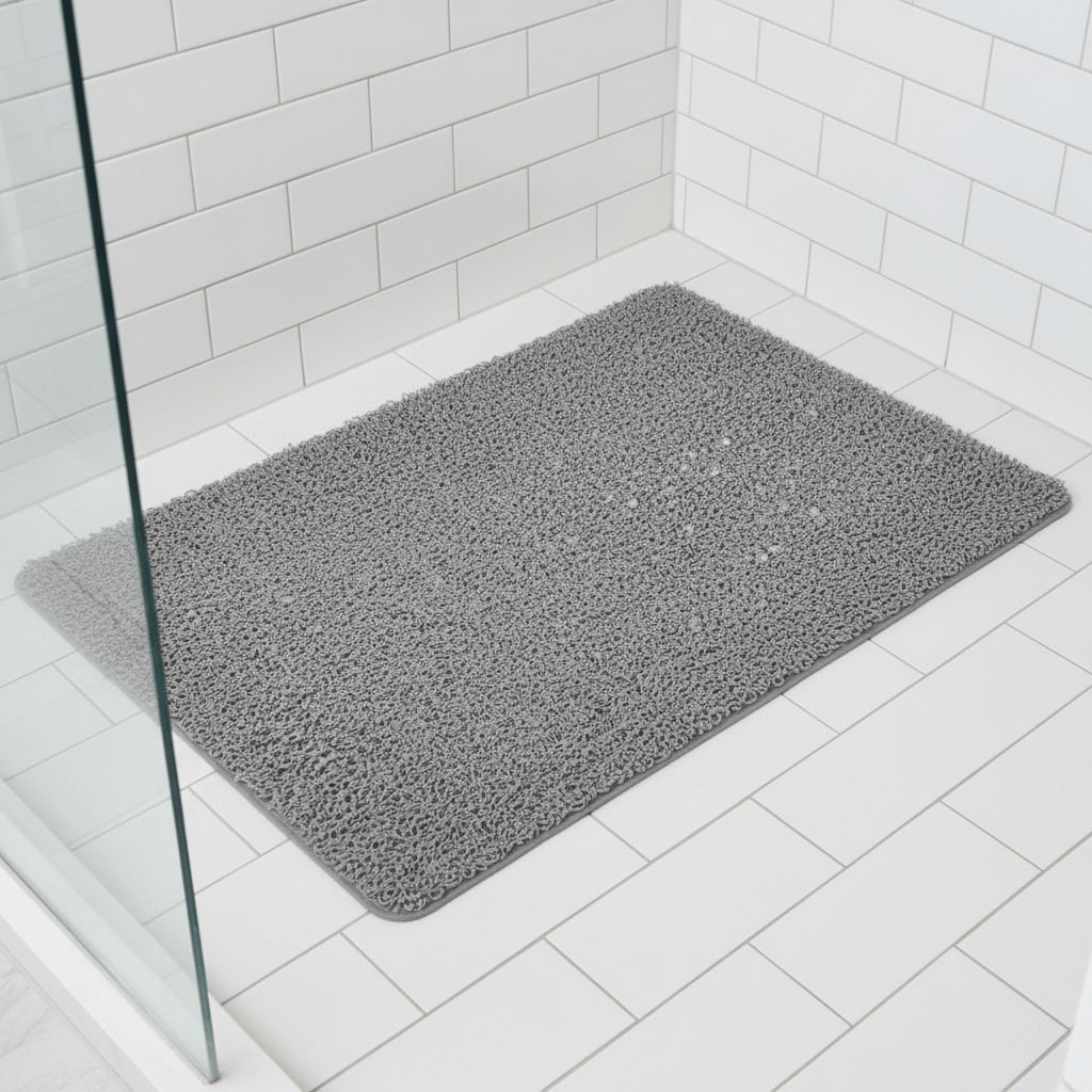 SAFEMAT – Non-Slip Shower Mat with Quick-Dry Hygienic Surface 0