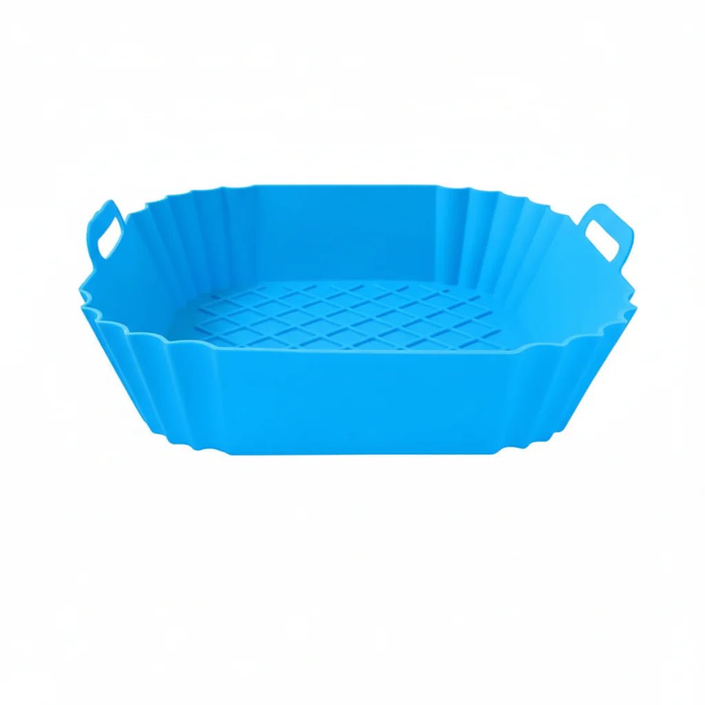 GRIPFRY – Rivestimento in silicone per friggitrice ad aria con maniglie laterali per una cottura pulita e antiaderente