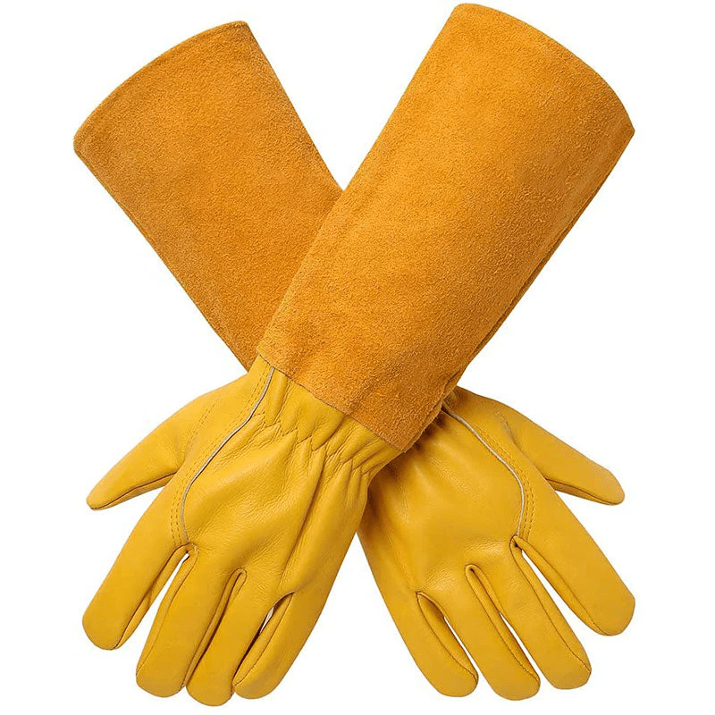 Premium Garden Gloves - Durable Elastic Wristband for Comfort & Protection 1