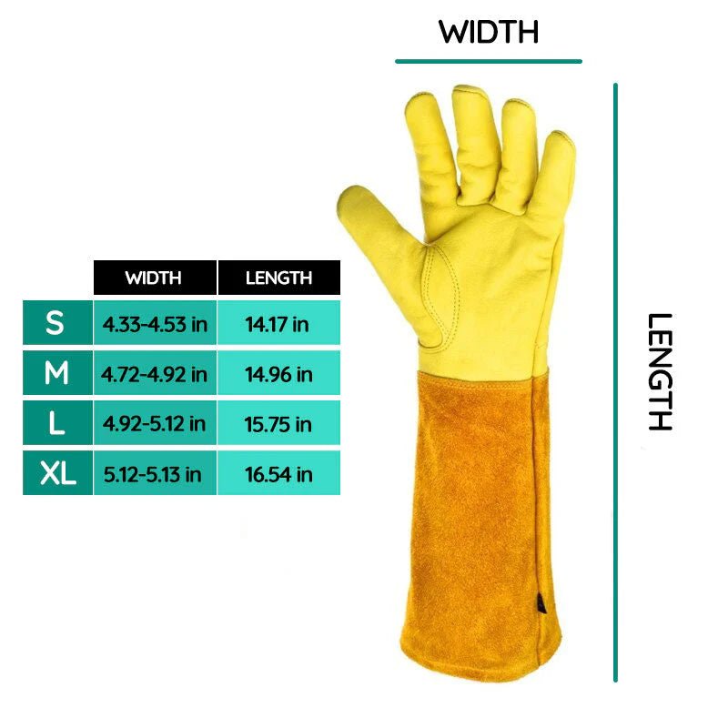 Premium Garden Gloves - Durable Elastic Wristband for Comfort & Protection 5