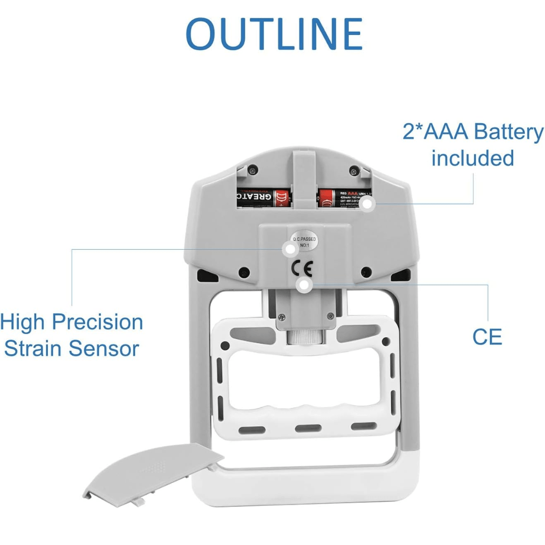  Gripmaster - digital handmyard for precise grip measurements up to 90 kg-4