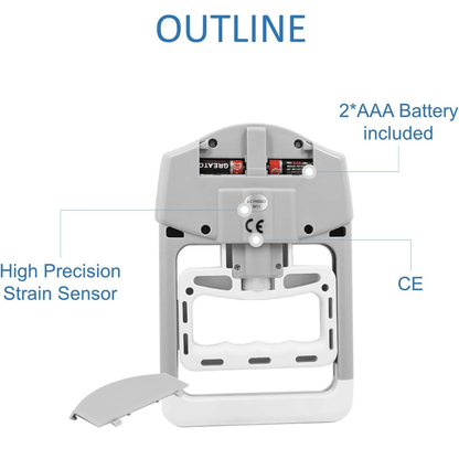 Gripmaster - digital handmyard for precise grip measurements up to 90 kg-4