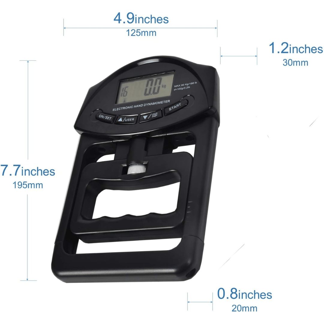  Gripmaster - digital handmyard for precise grip measurements up to 90 kg-3