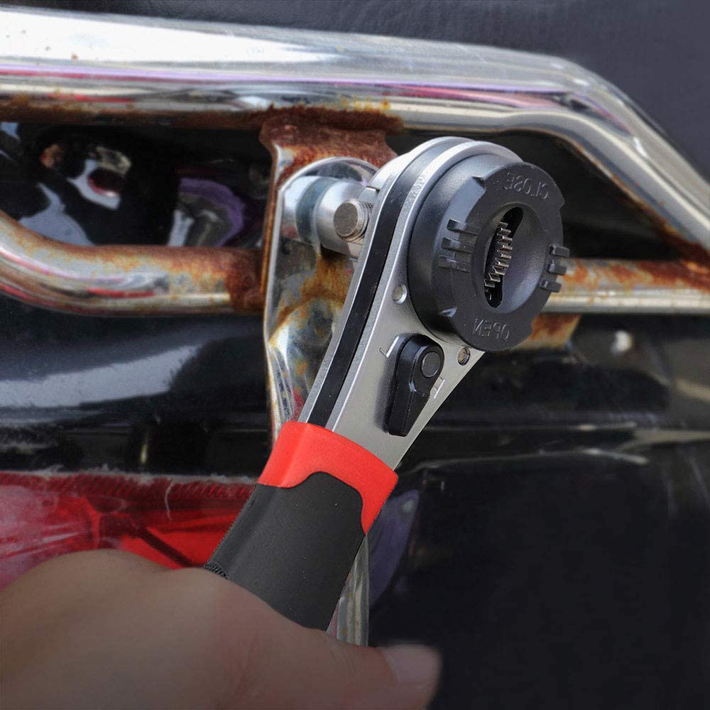 Adjustable Universal Ratchet Wrench – 16-in-1 Multi-Size Tool with Anti-Slip Grip for Home Repairs-6