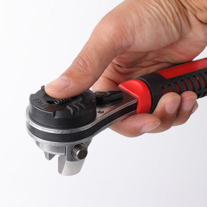 Adjustable Universal Ratchet Wrench – 16-in-1 Multi-Size Tool with Anti-Slip Grip for Home Repairs-3