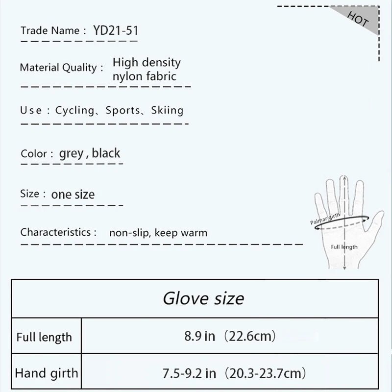 GRIPTHERM – Guanti Termici Impermeabili per Calcio e Sport all'Aperto