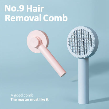 GROOMCLICK – Spazzola Autopulente per Gatti per una Toelettatura Delicata e Meno Perdita di Pelo