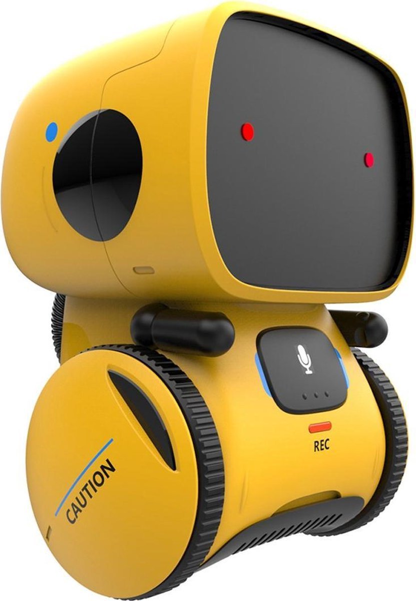 Groovebot Mini – Dancing and Singing Interactive Robot for Kids – Voice Command & Sound Recording