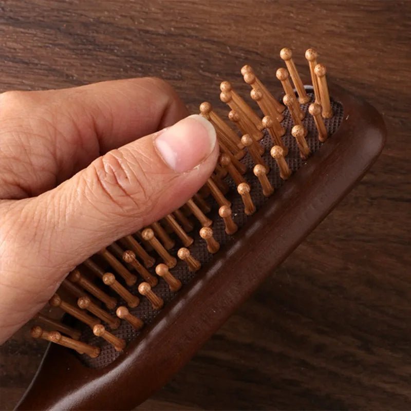 COMBZEN – Sandalwood Hair Comb Antistatic Scalp Massage Tool for Healthy Hair 4