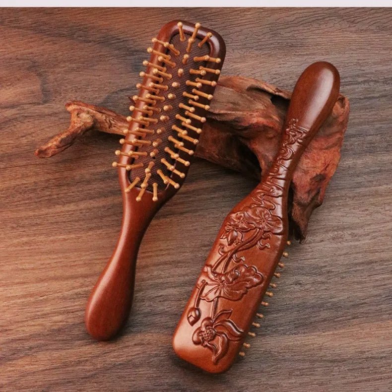COMBZEN – Sandalwood Hair Comb Antistatic Scalp Massage Tool for Healthy Hair 6