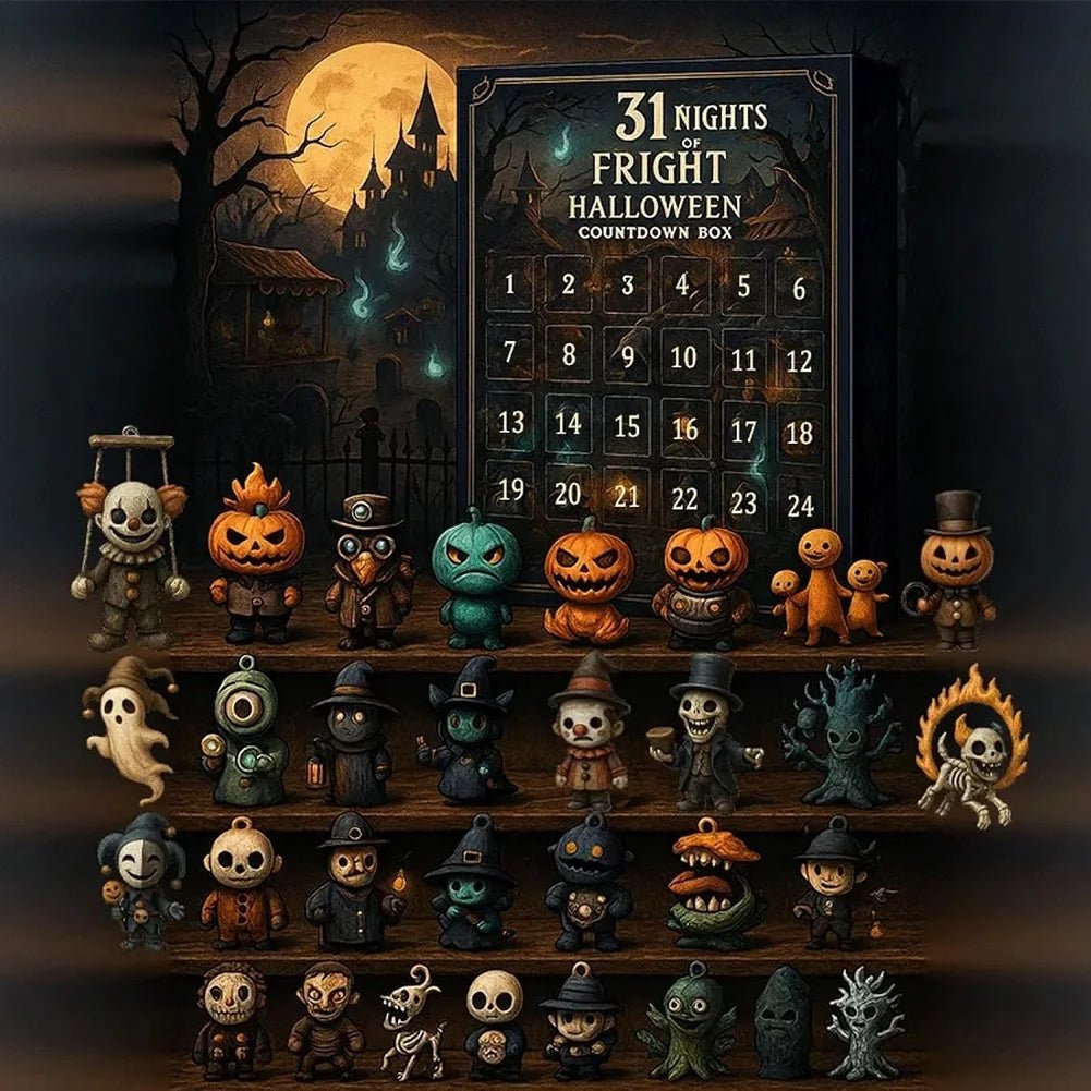HALLOWEEN COUNTDOWN BOX – 31 Nachten van Angst Adventskalender voor Kinderen
