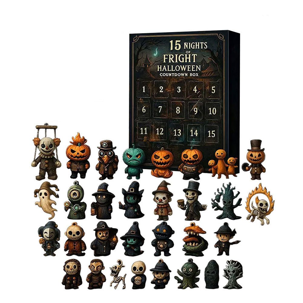 HALLOWEEN COUNTDOWN BOX – 31 Nachten van Angst Adventskalender voor Kinderen