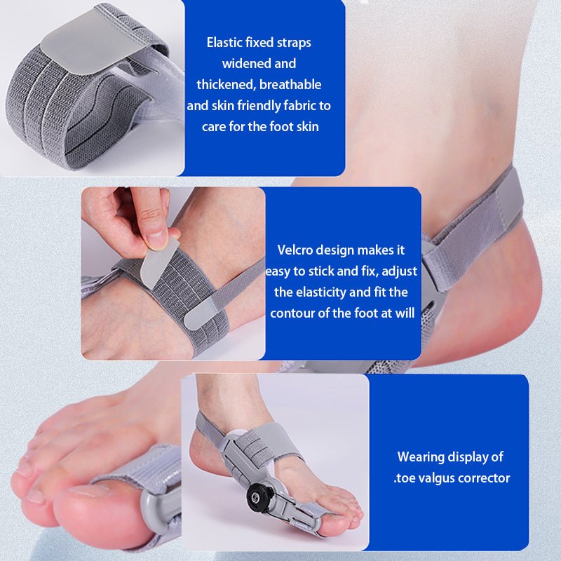 Hallux Helper - Correzione delicata dell'alluce valgo per camminare senza dolore