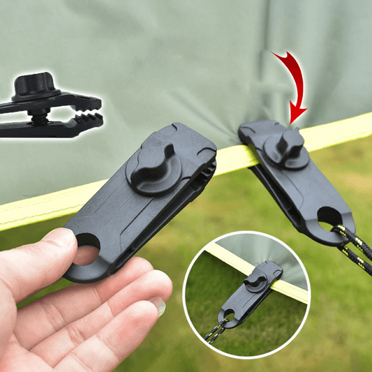 Durable ABS Tent Sail Clip Set – Secure Attachment for Camping, Awnings, and Boats – Pack of 5 or 10 Clips-1
