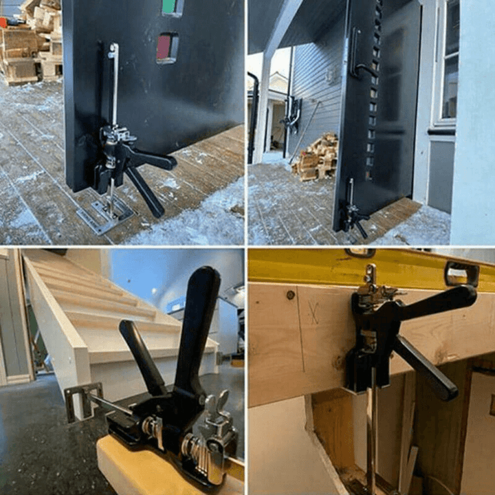 Multifunctional Lifting Aid Tool with 220 kg Capacity – Durable Stainless Steel and Aluminum, Adjustable Height 0-14.5 cm-4