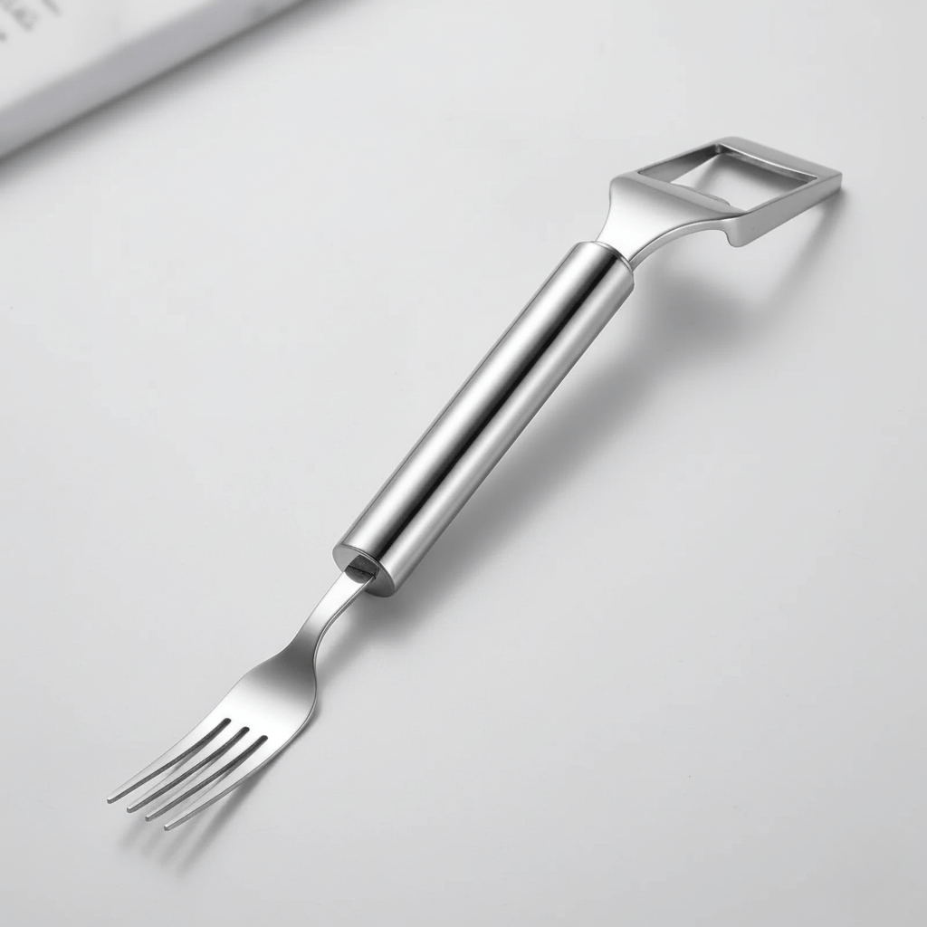 HandyFruit Pro – Kaksiteräinen veitsi ja haarukka vaivattomaan hedelmien valmisteluun