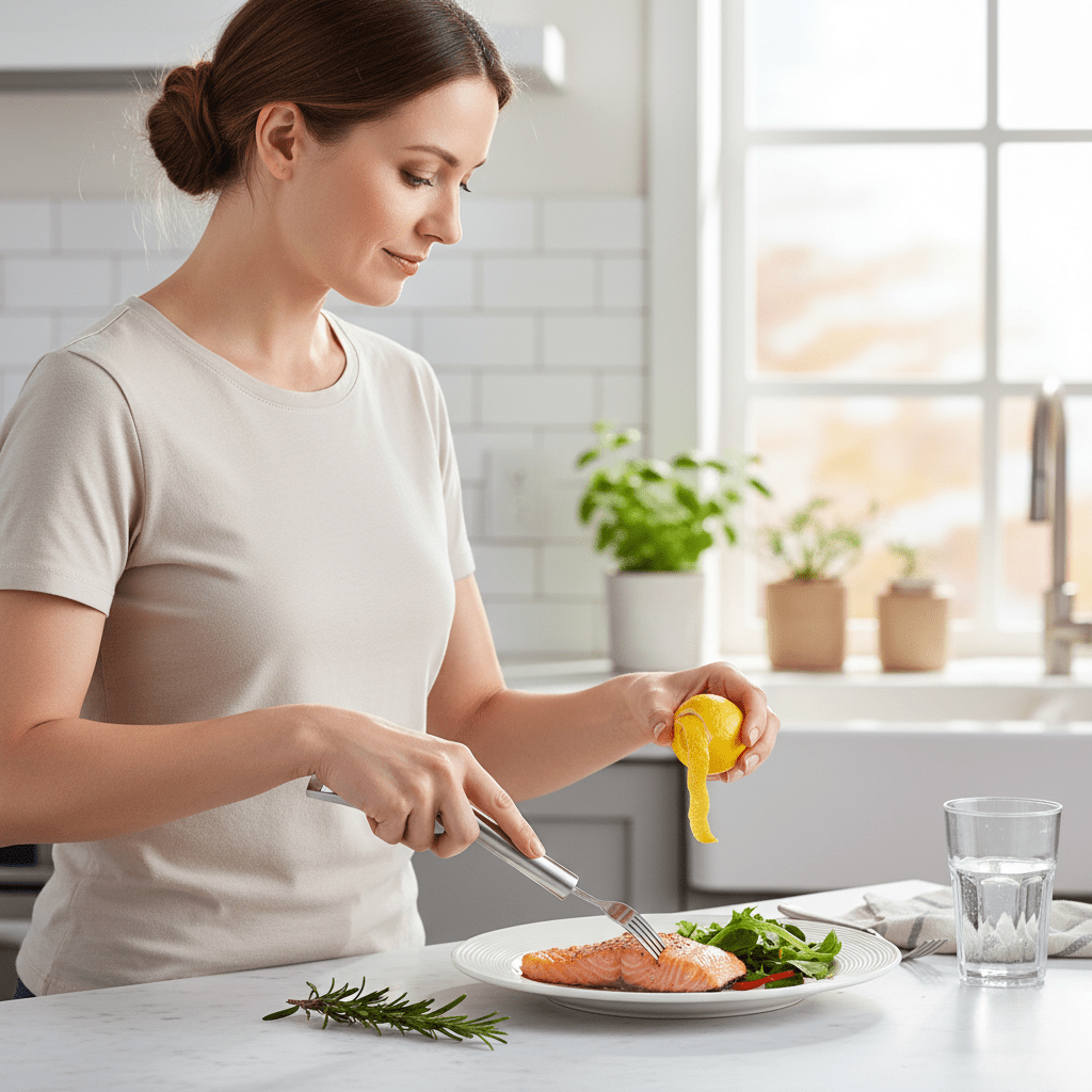 HandyFruit Pro – Kaksiteräinen veitsi ja haarukka vaivattomaan hedelmien valmisteluun