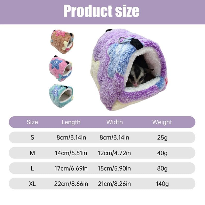  Harryhamster-soft hammock house for hamsters for cuddling & sleeping-6