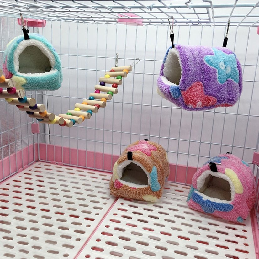  Harryhamster-soft hammock house for hamsters for cuddling & sleeping-5