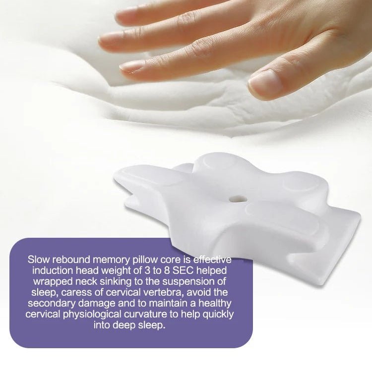 Health Pur Pillow - Ergonomisch kussen van traagschuim voor verlichting van nek- en schouderpijn