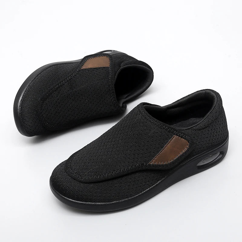 ORTHOFLEX – Diabetic Walking Shoes for Wide Feet with Adjustable Orthopedic Fit 8