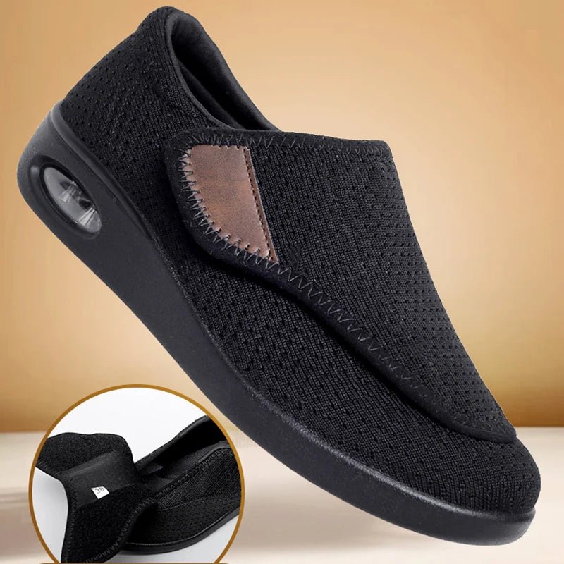 ORTHOFLEX – Diabetic Walking Shoes for Wide Feet with Adjustable Orthopedic Fit 5